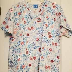 Scrub H.Q. Scrub Top - XL